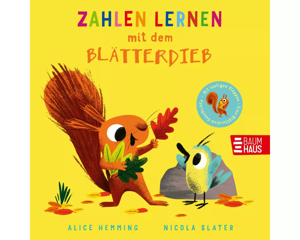 Zahlen lernen mit dem Blätterdieb