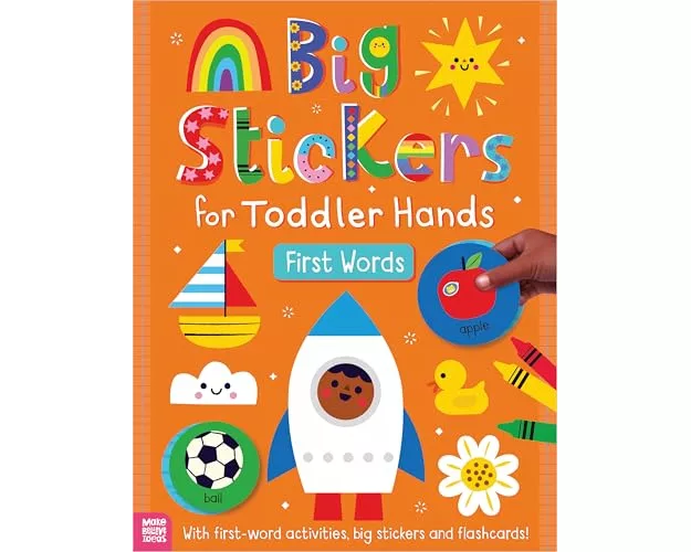 Big Stickers for Toddler Hands: First Words