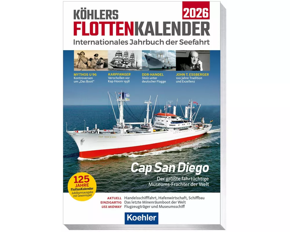 Köhlers FlottenKalender 2026