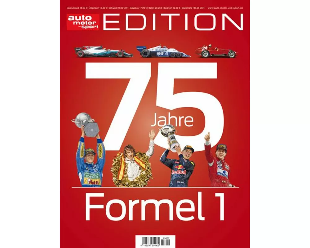 ams Edition - 75 Jahre Formel 1