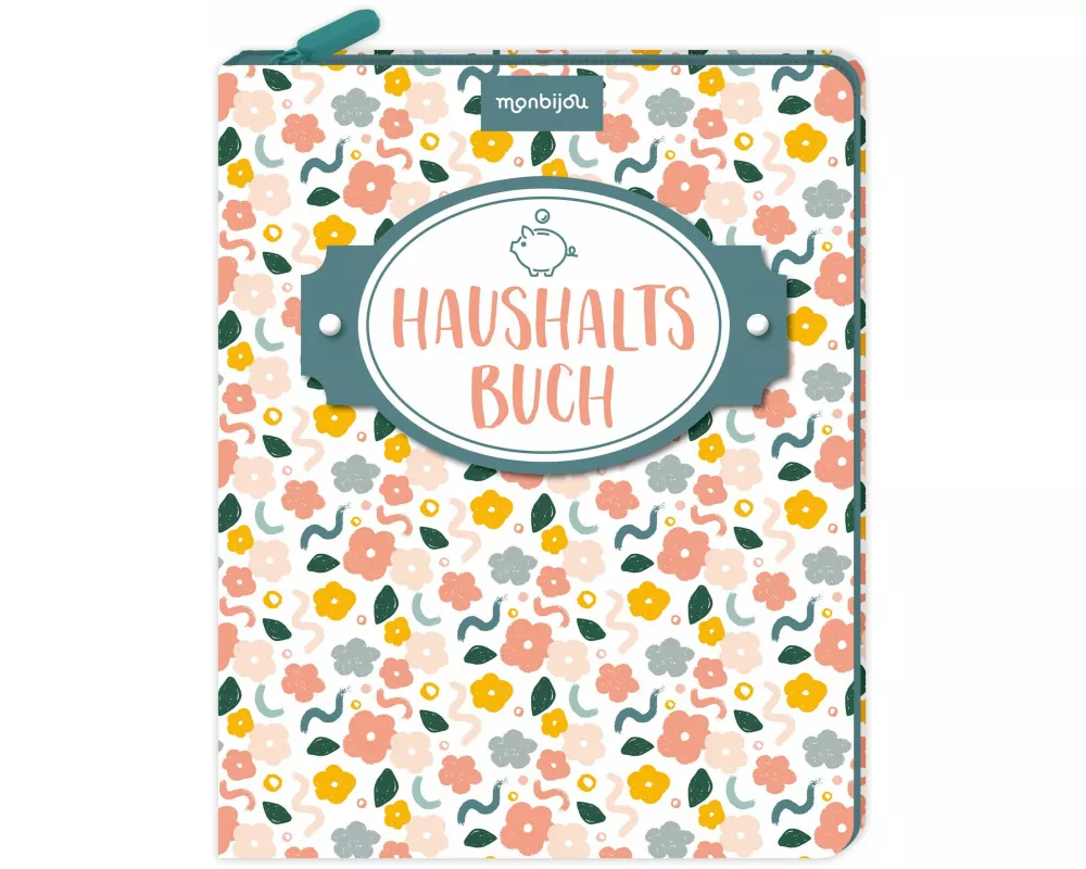 Mein Haushaltsbuch: Eintragbuch mit Reißverschluss