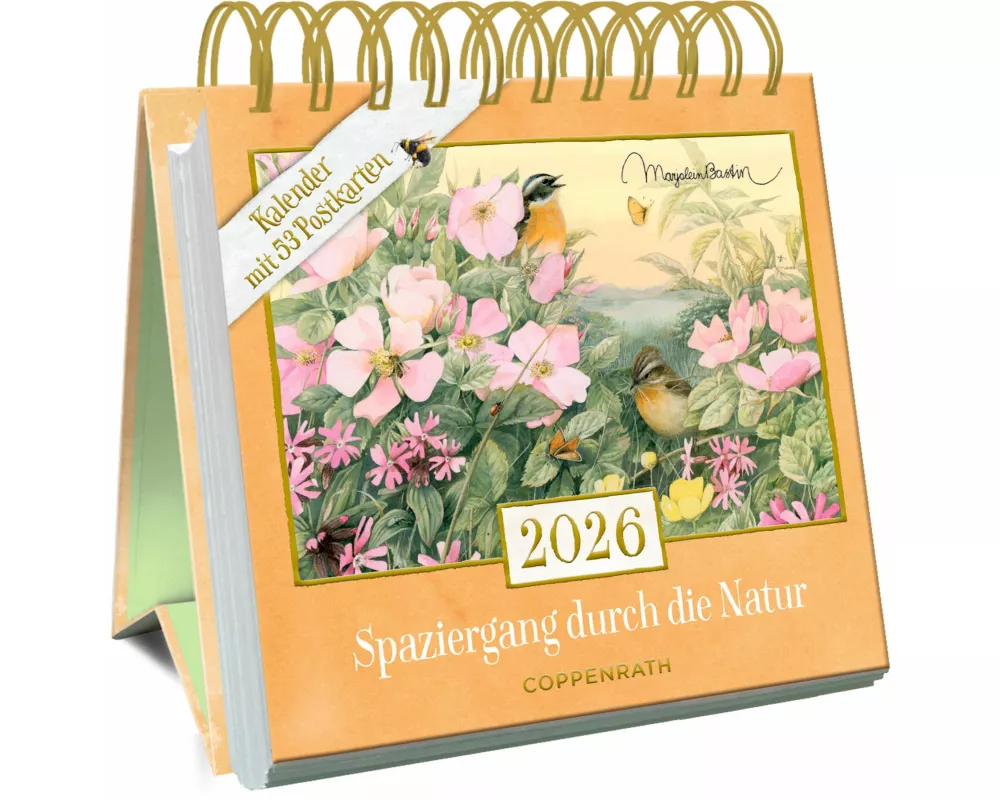 Kalender mit 53 Postkarten