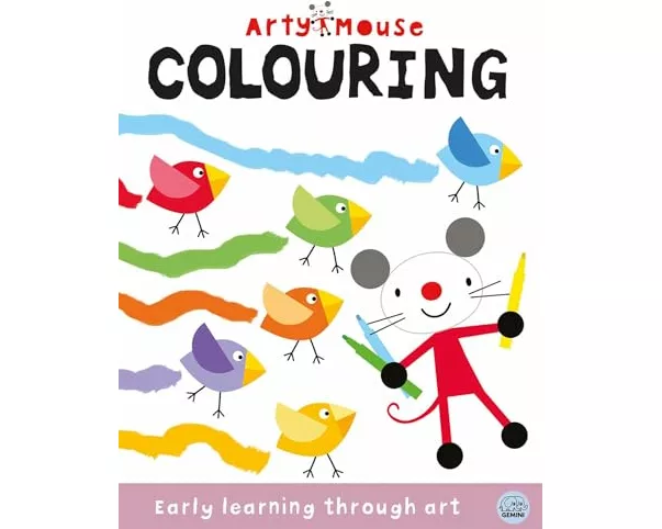 Arty Mouse Colouring