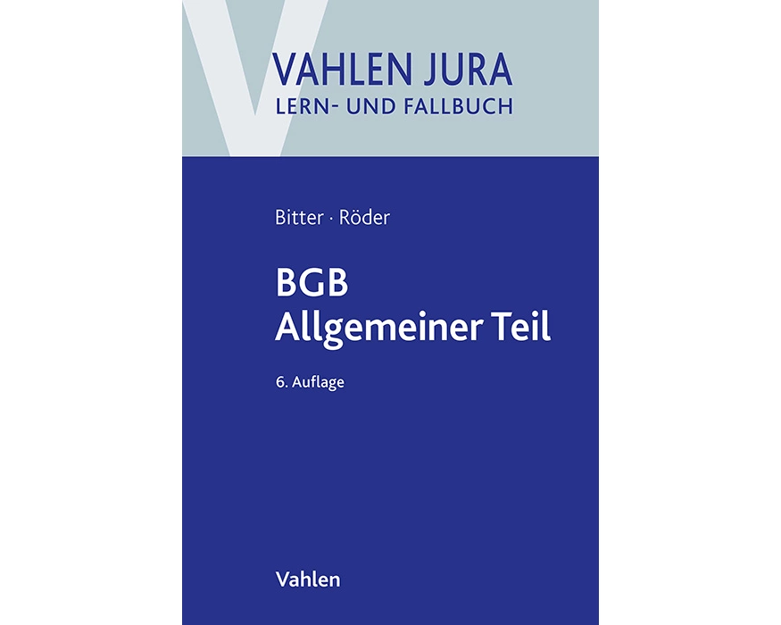 BGB Allgemeiner Teil