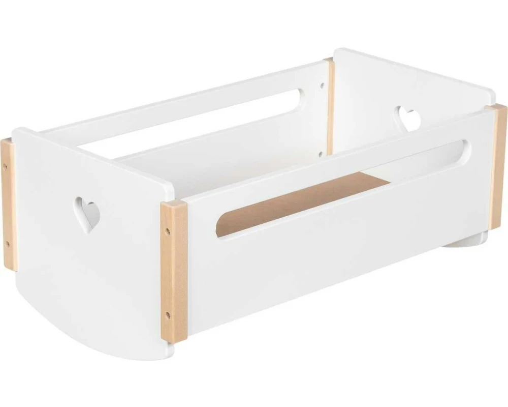 Goki Puppenzubehör Puppenwiege Herz 52.2 x 28.7 x 22 cm