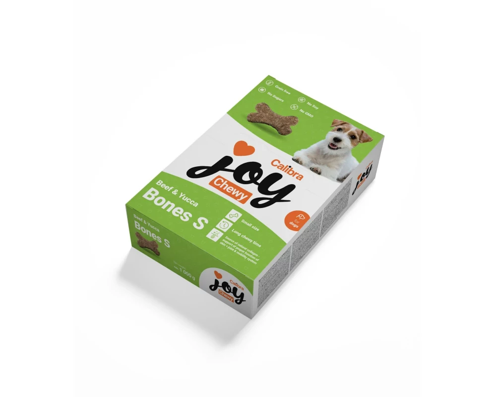 Calibra Joy Snack Chewy Rind und Yucca Knochen S 1000 g