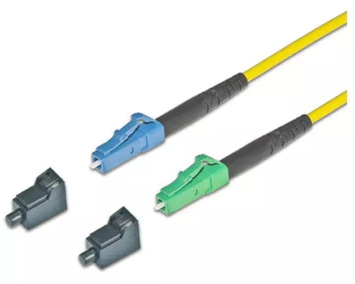 Lightwin LWL-Patchkabel Singlemode LC/APC – LC, OS2, Simplex, 1.5 m