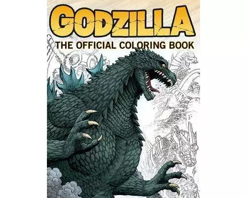 Godzilla: The Official Coloring Book