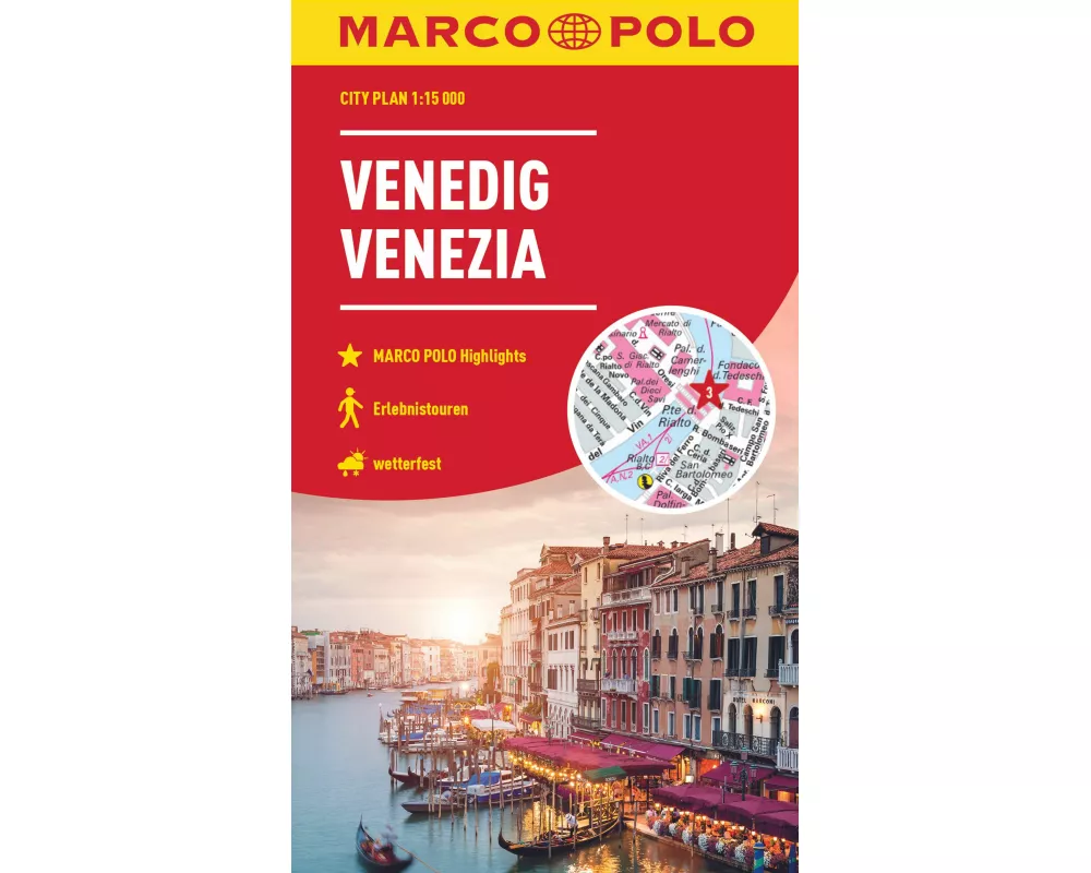 MARCO POLO Cityplan Venedig 1:5.500