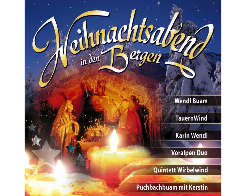 Weihnachtsabend in den Bergen