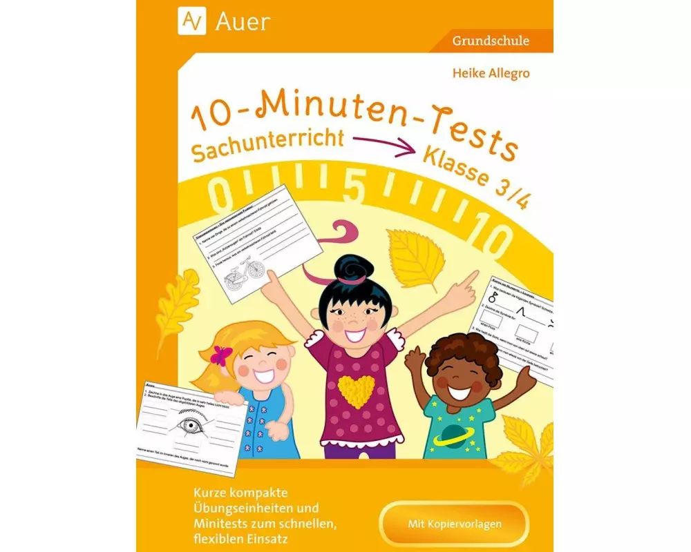 10-Minuten-Tests Sachunterricht - Klasse 3/4