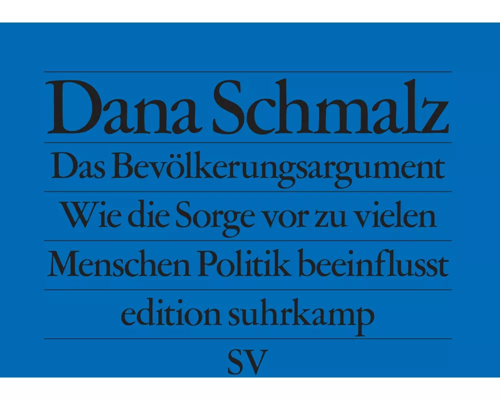 Das Bevölkerungsargument