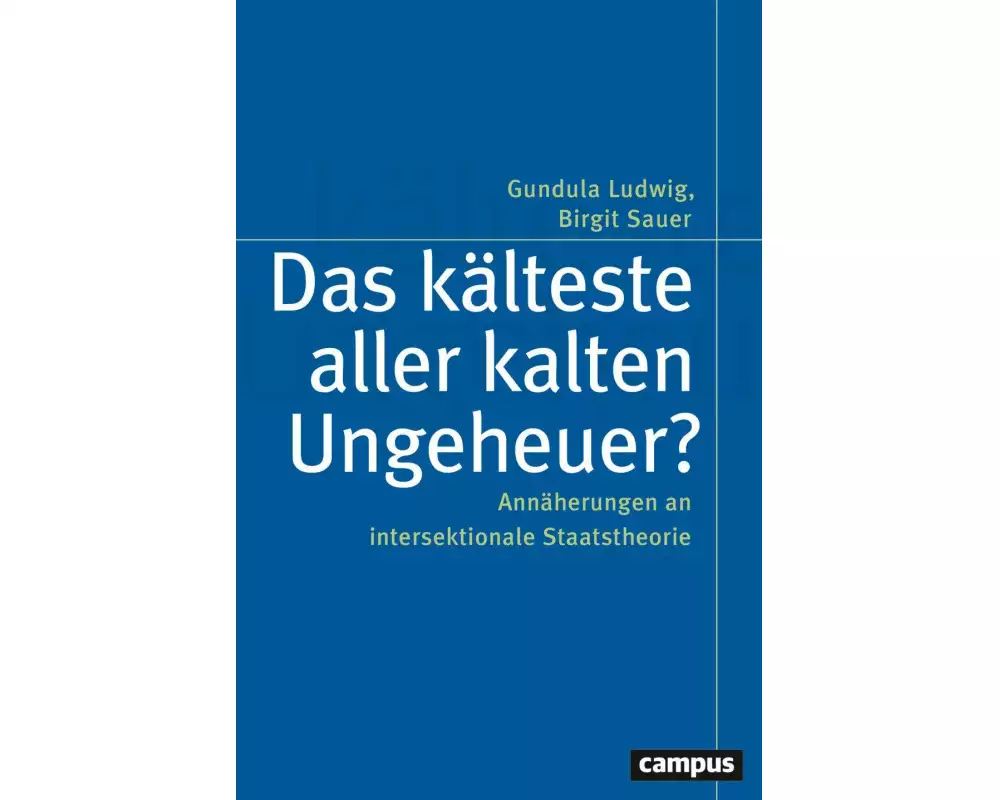 Das kälteste aller kalten Ungeheuer?