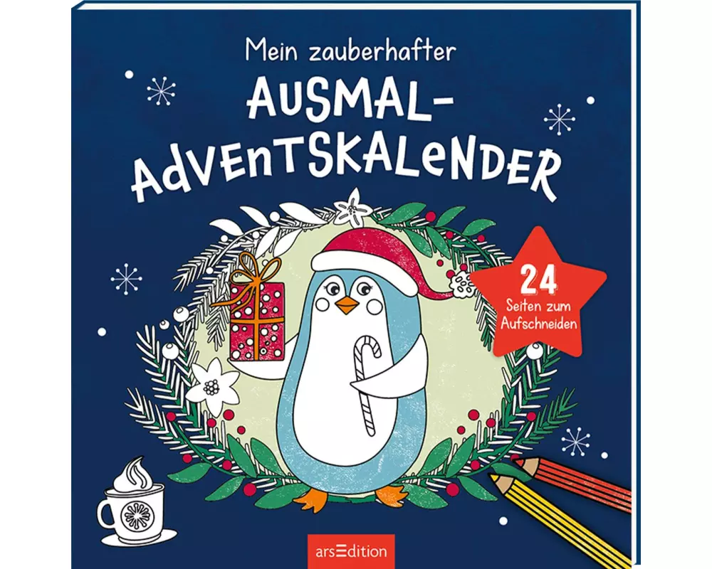 Mein zauberhafter Ausmal-Adventskalender