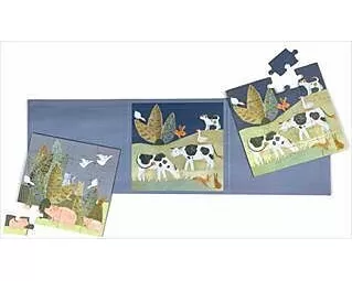 Magnetisches Puzzle Landschaft