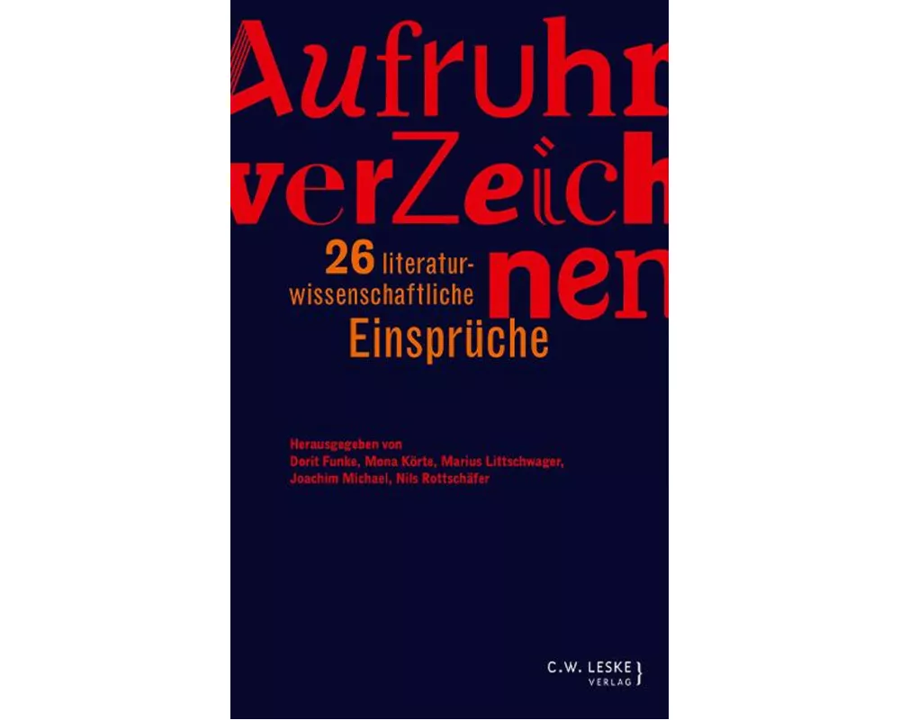Aufruhr verZeichnen