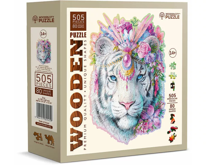 Holzpuzzle XL Mystic Tiger