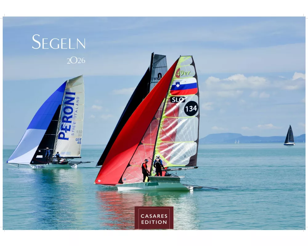 Segeln Kalender 2026 - Wandkalender | Fotokalender Sport 35x50cm | mit beeindruckenden Segelschiffen - für alle, die das Meer, Wind und Weite lieben