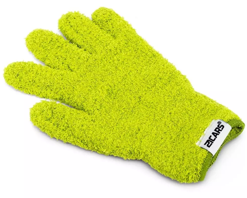 21CARS Duopack Felgenhandschuh Waschhandschuh Mikrofaser