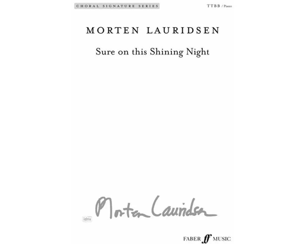 Sure on this Shining Night