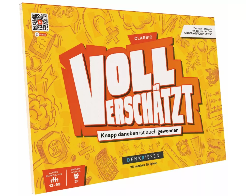 DENKRIESEN - VOLL VERSCHÄTZT! Classic Edition - "Knapp daneben ist auch gewonnen."