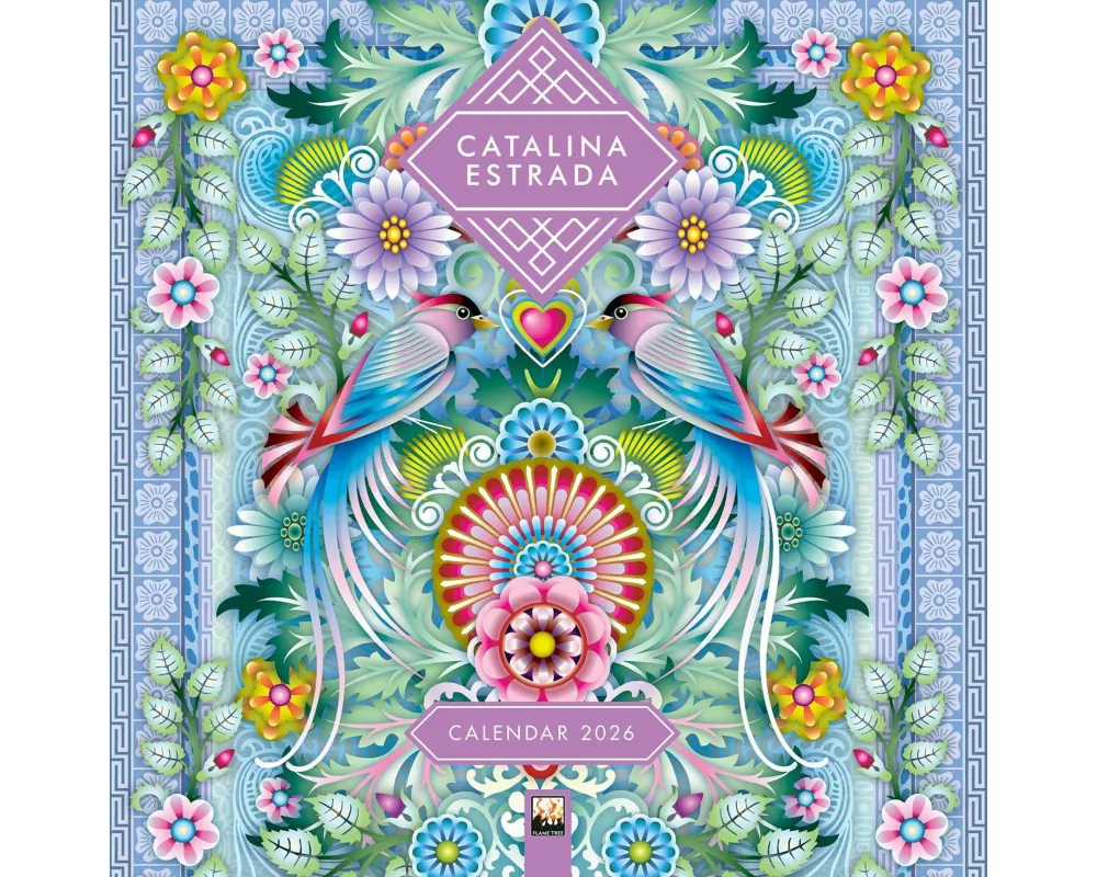 Catalina Estrada Wall Calendar 2026 (Art Calendar)