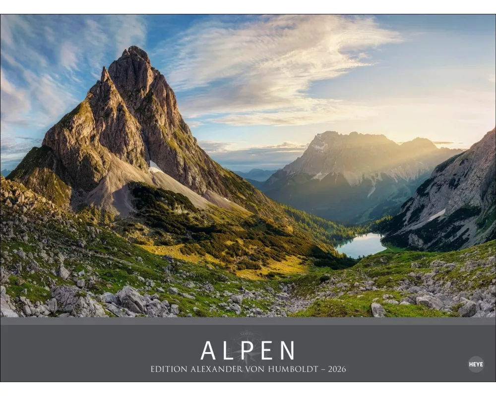 Alpen - Edition Alexander von Humboldt Kalender 2026