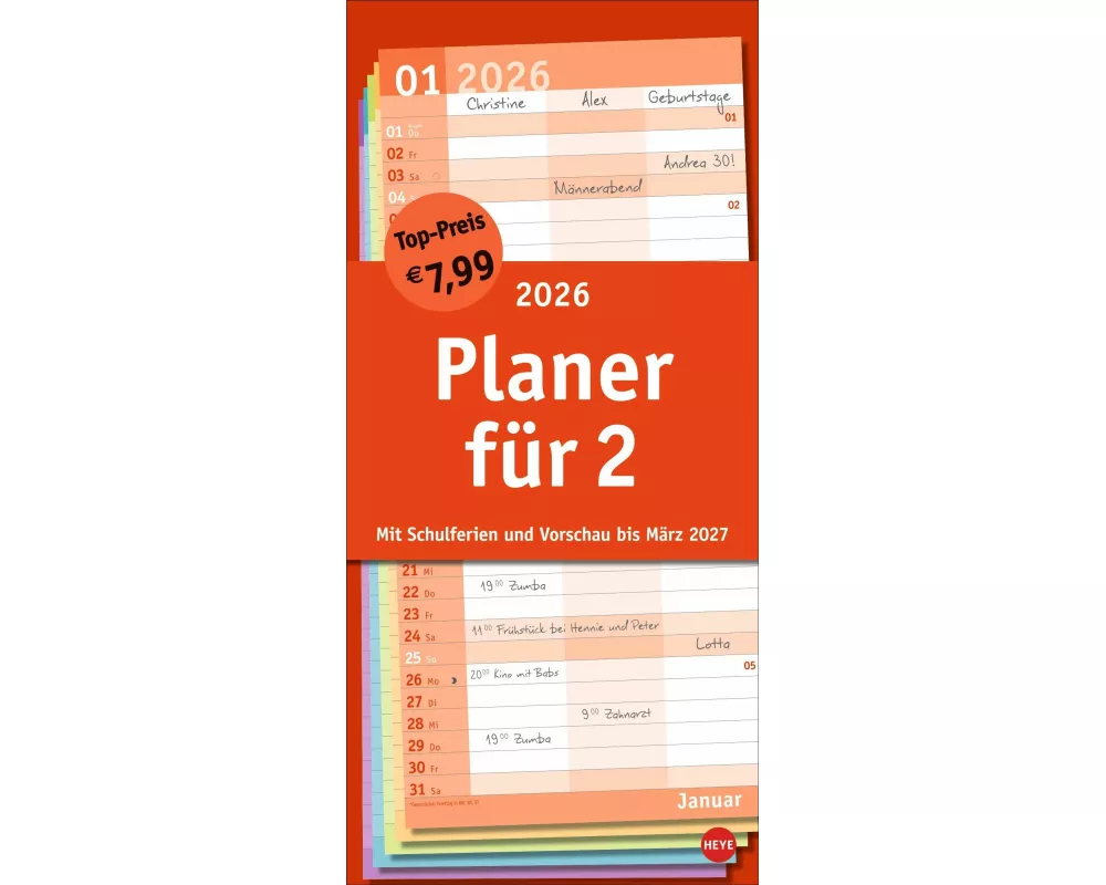Basic Planer für zwei 2026