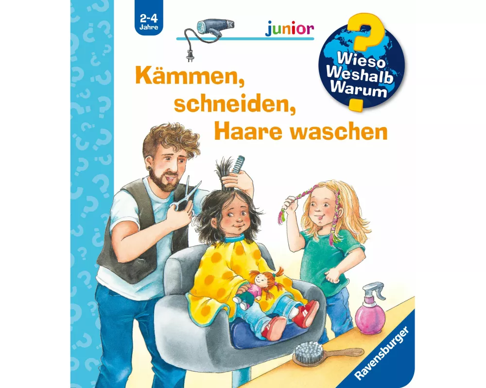 Wieso? Weshalb? Warum? junior, Band 79 - Kämmen, schneiden, Haare waschen