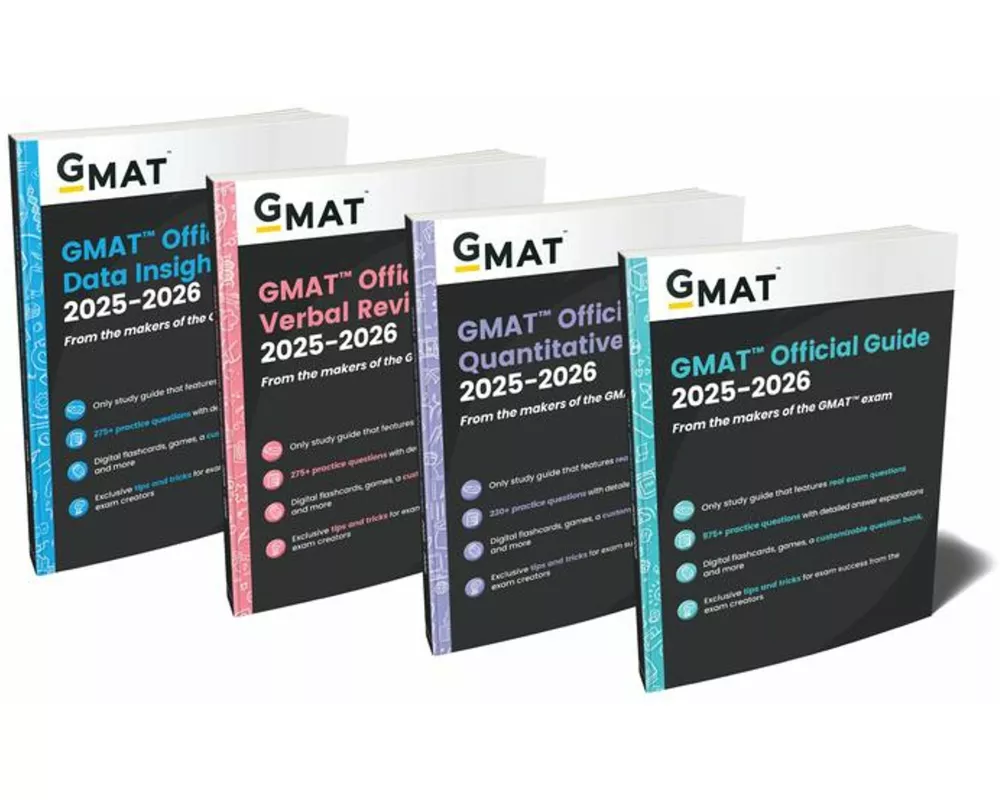 GMAT Official Guide 2025-2026 Bundle