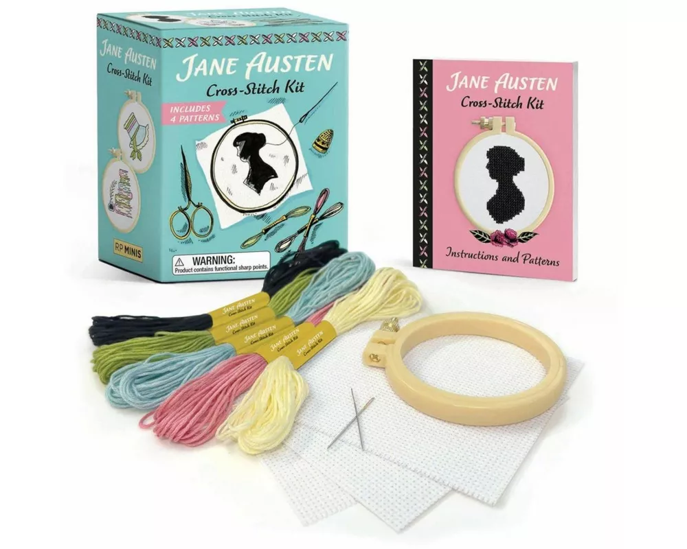 Jane Austen Cross-Stitch Kit