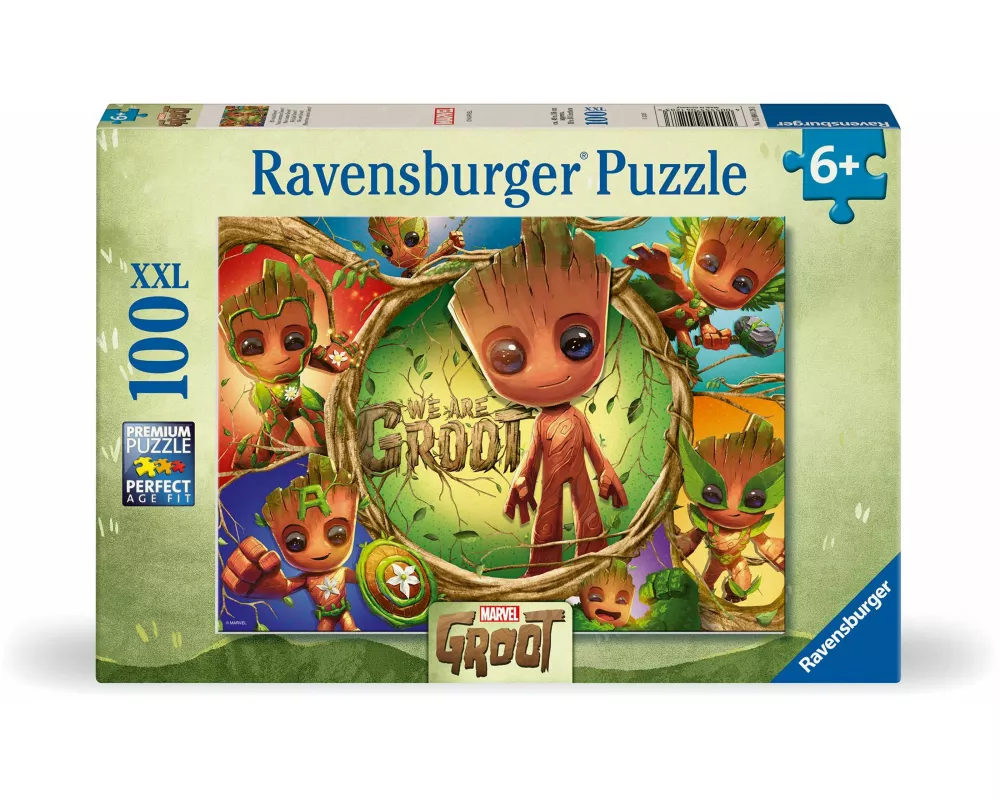Kinderpuzzle 100 XXL Teile - Marvel Avengers - Wir sind Groot!