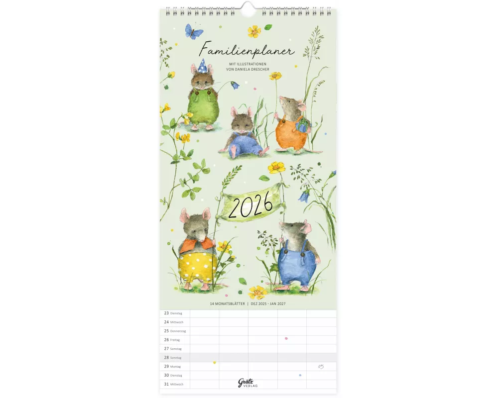 Familienplaner / Mäuseparty 2026