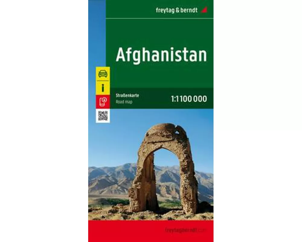 freytag & berndt Straßenkarte Afghanistan 1:1,1 Mio