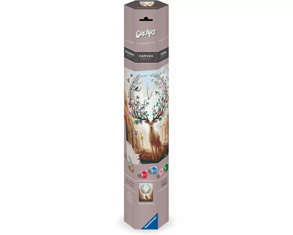 CreArt Canvas Leinwand - Magischer Hirsch