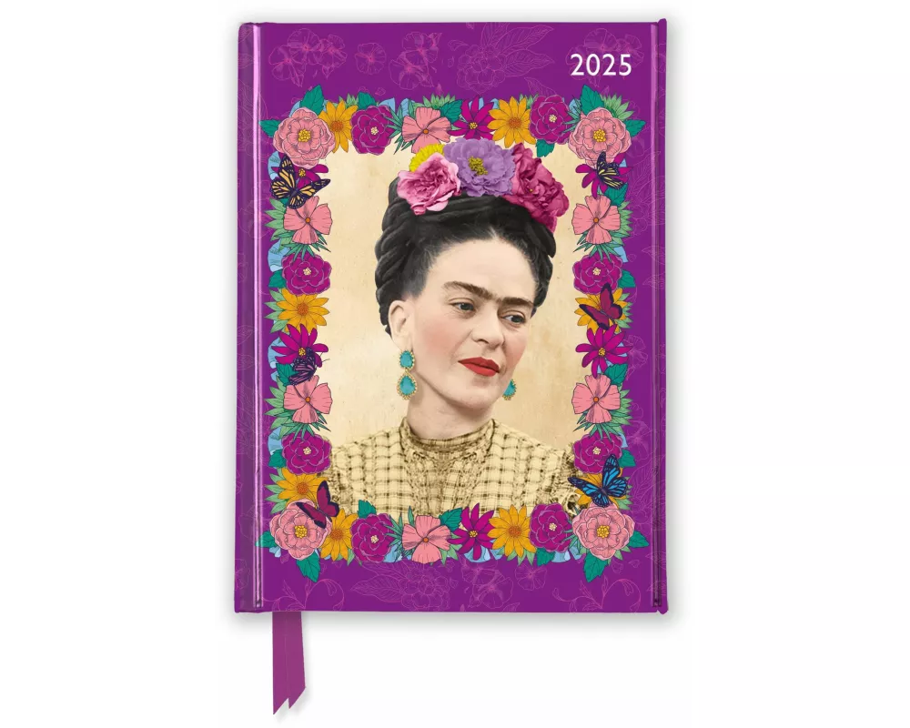 Frida Kahlo 2025 Luxury Pocket Diary Planner - Week to View