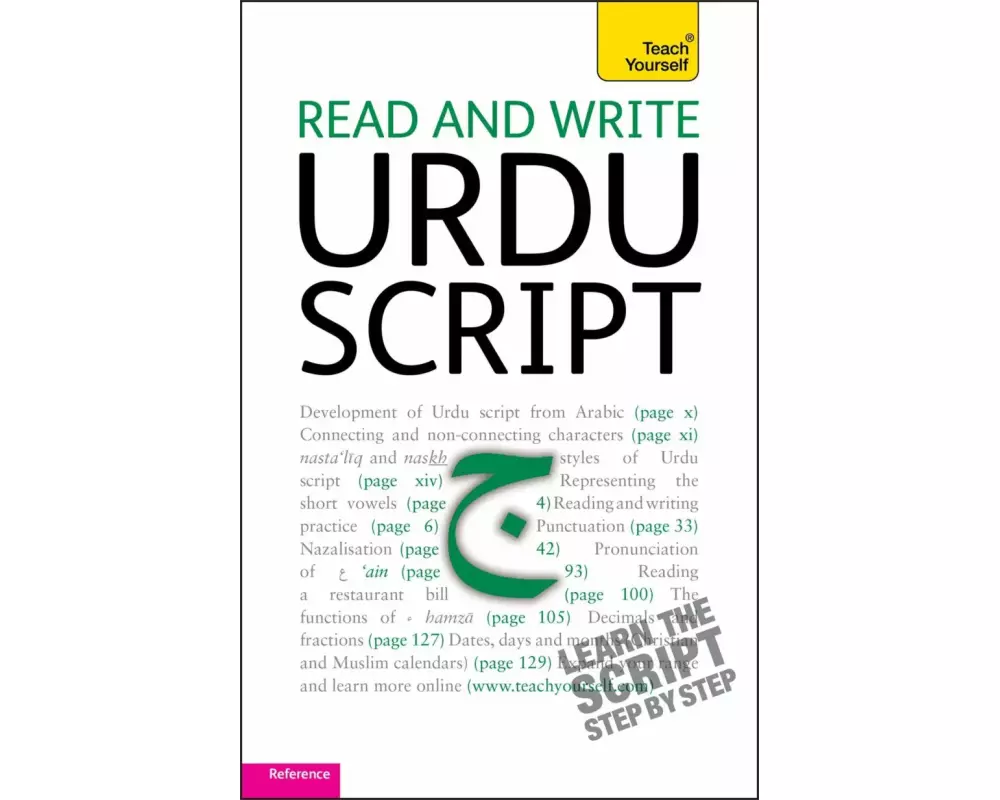 Read and write Urdu script: Teach yourself