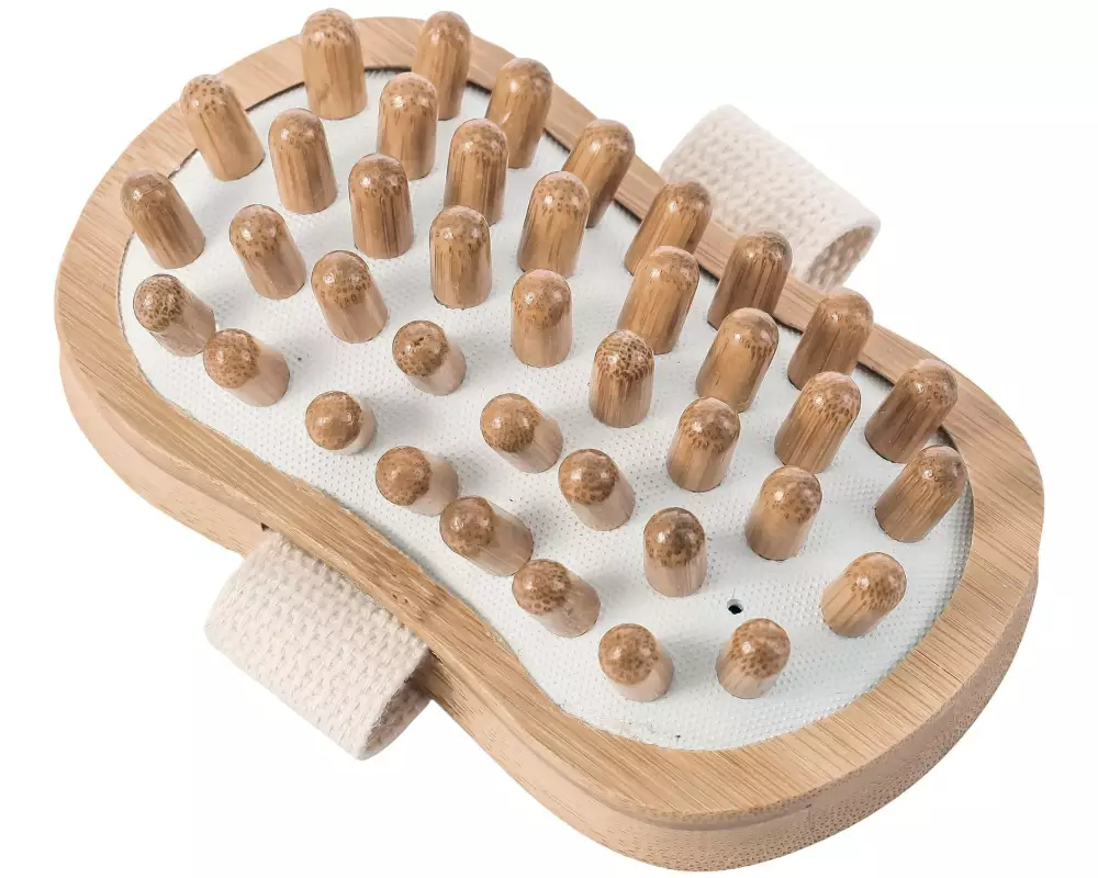 MSV Massagebürste aus Bambus
