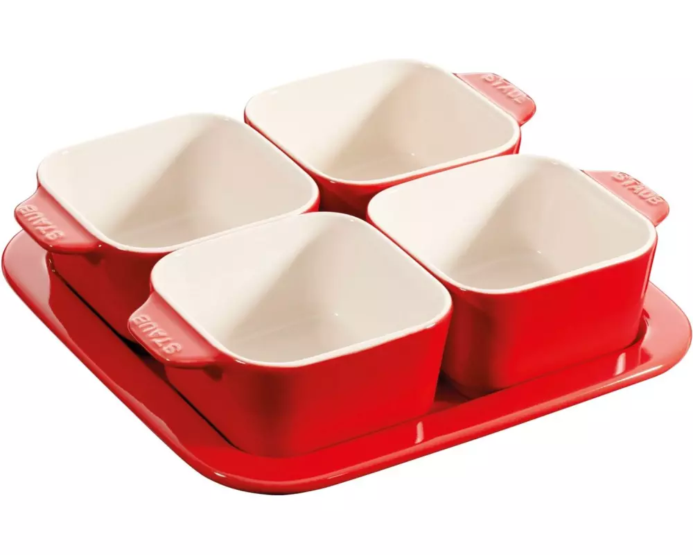 Staub Apéro-Set 5-teilig, Kirschrot