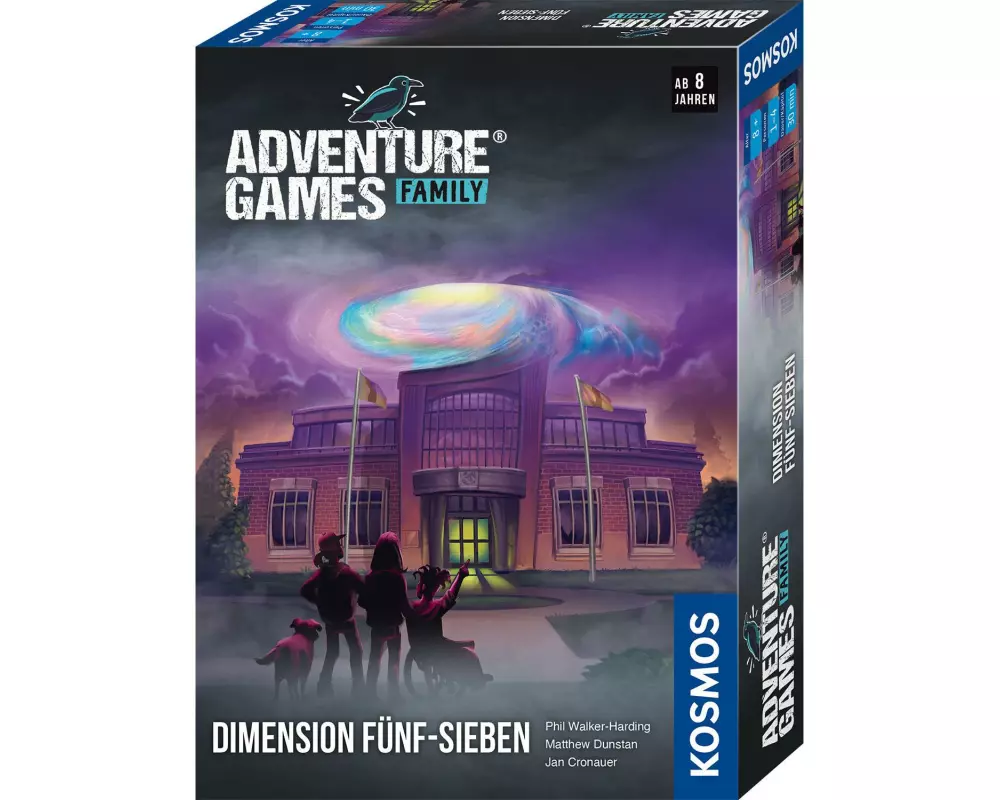 Kosmos Adventure Games Family Dimension Fünf-Sieben