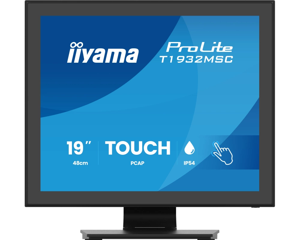 iiyama ProLite T1932MSC-B2S Computerbildschirm 48,3 cm (19") 1280 x 1024 Pixel SXGA LED Touchscreen Schwarz