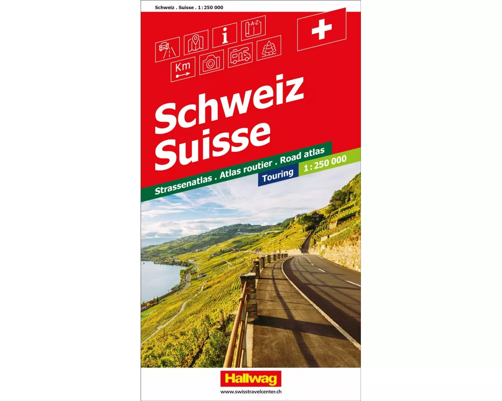Hallwag Touring Strassenatlas Schweiz