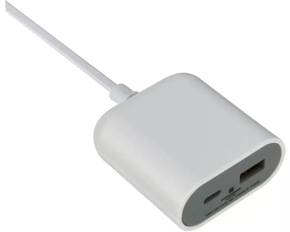 Schönenberger Steckdosenleiste USB-A / USB-C 17.5 W mit 3 m Kabel