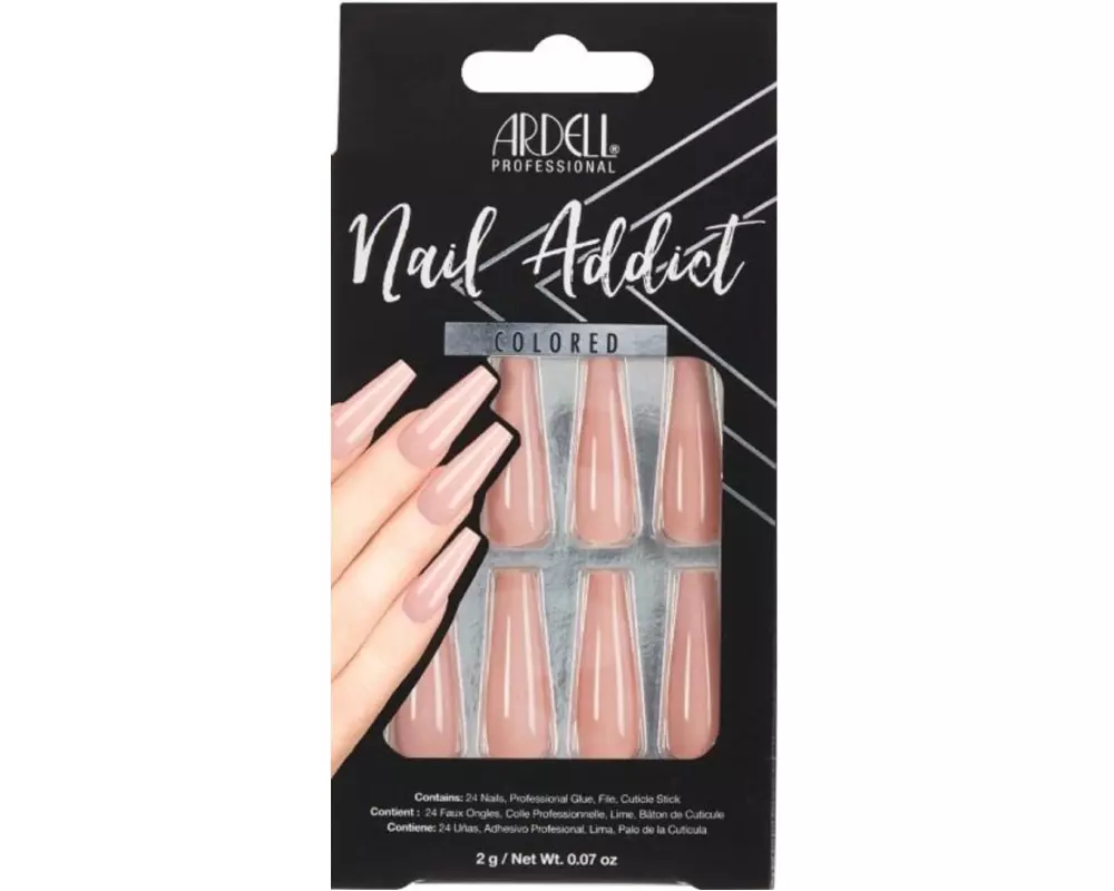 Ardell Kunstnägel Colored Nude Pink 28 Stück