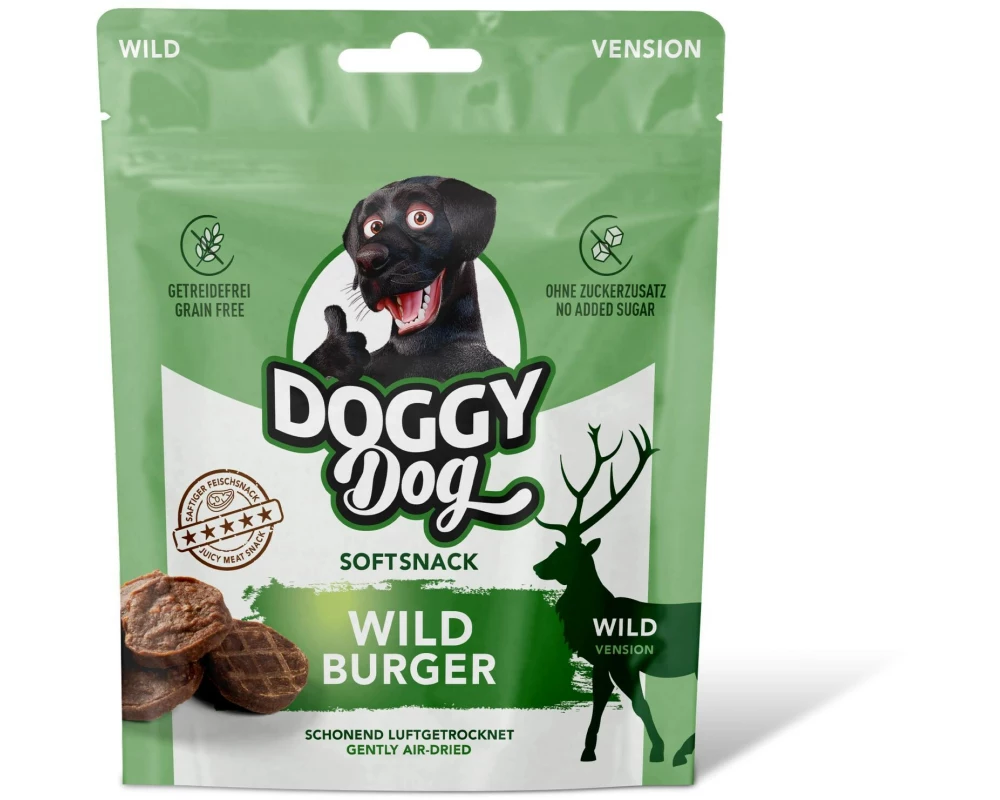 DOGGY Dog Leckerli DoggyDog Burger Wild 70 g