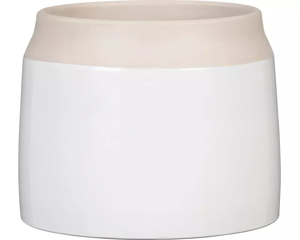 scheurich Blumentopf Blanco 717, 17.5 cm, Weiss