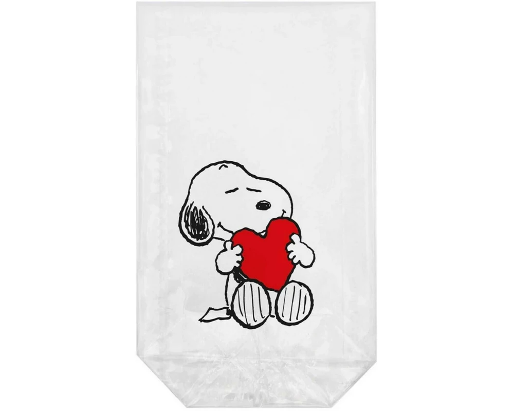 Braun + Company Klarsichttüte Snoopy, 11.5 x 19 cm, 10er