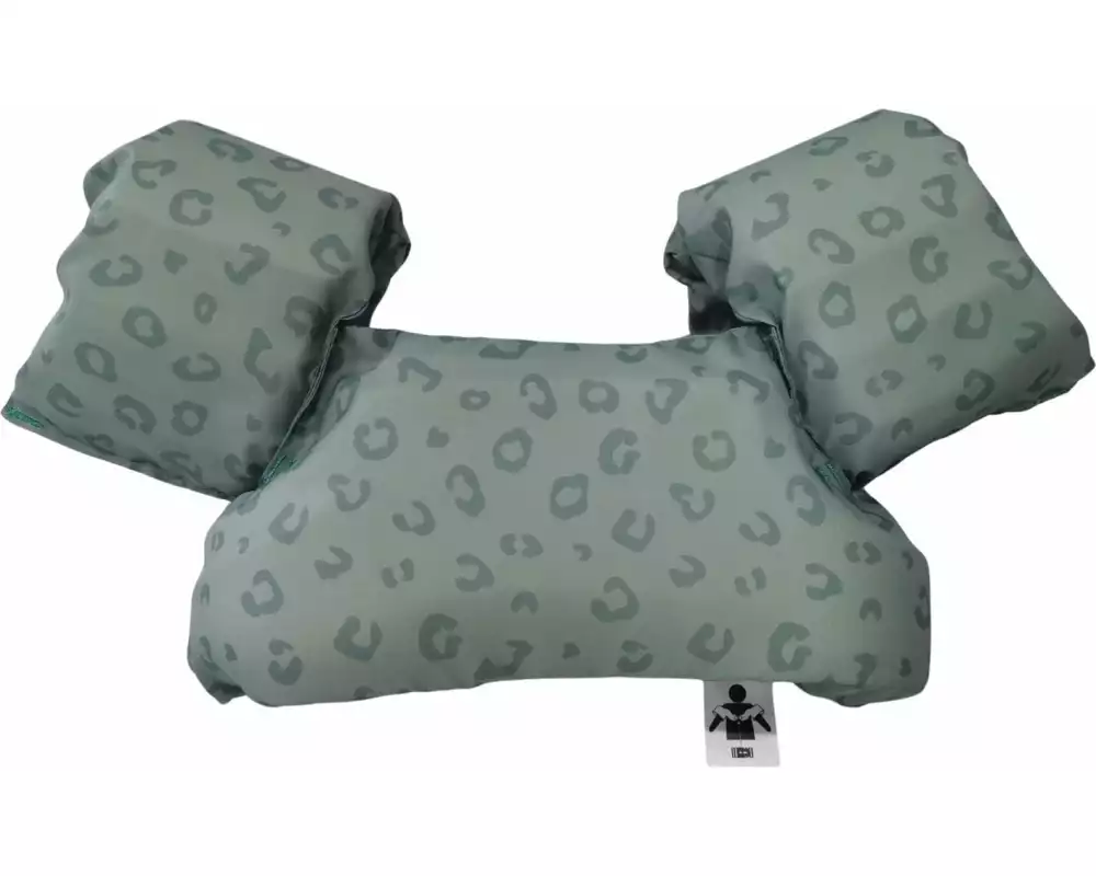 Swim Essentials Schwimmflügel Gurt 2-6 Jahre Green Leopard