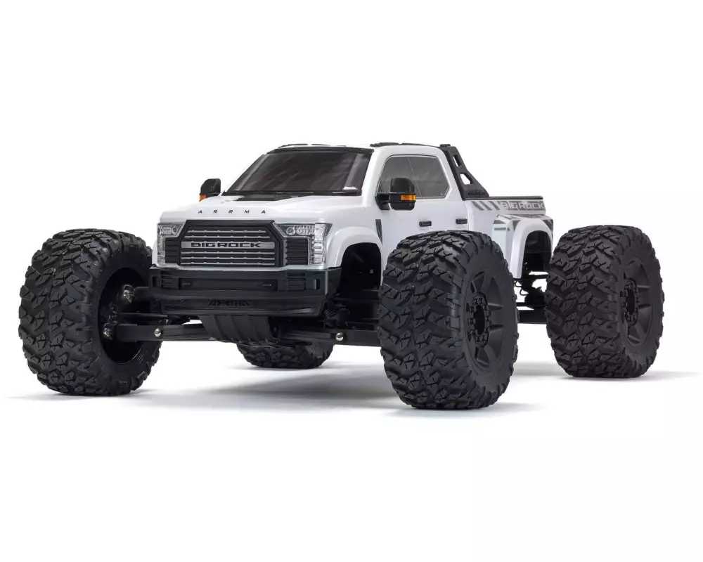 Arrma Monster Truck Big Rock 6S Weiss, ARTR, 1:7