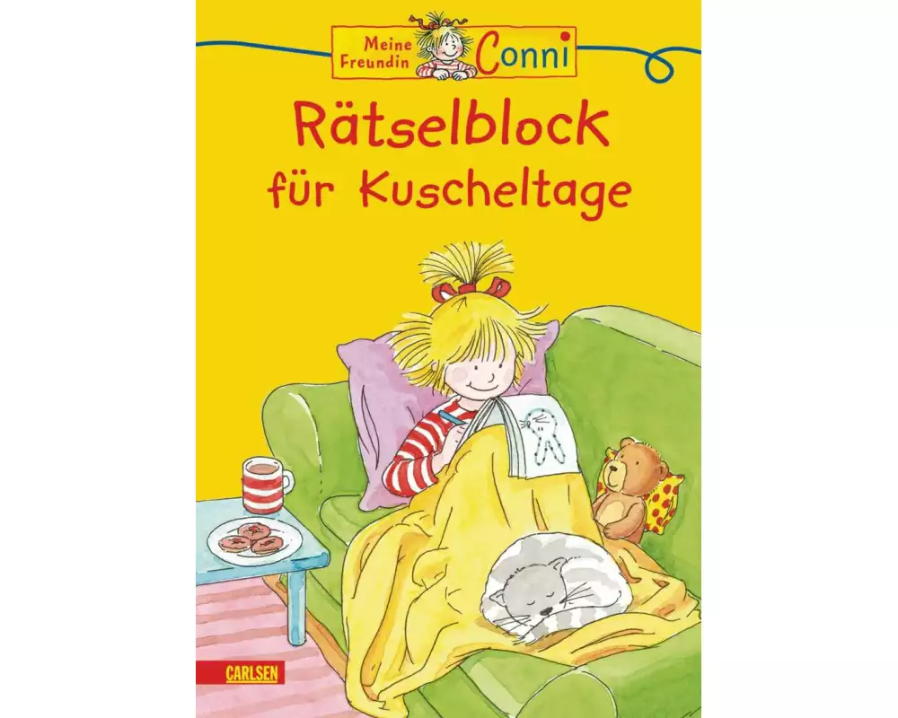 Conni Gelbe Reihe (Beschäftigungsbuch): Rätselblock für Kuscheltage
